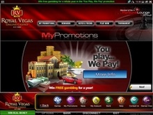 Royal Vegas Screenshot