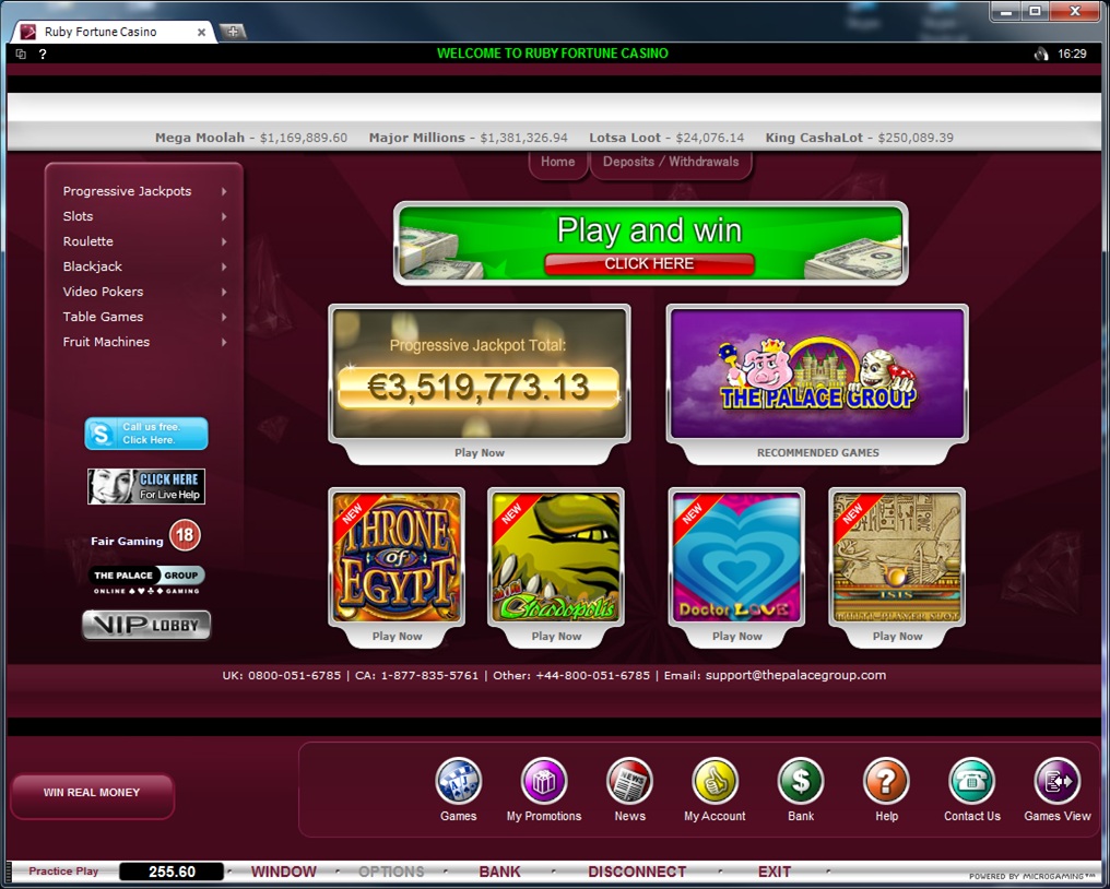 How to Locate a Totally free Ruby Fortune Casino Slot Website